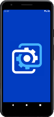 Wallpaper Engine in esecuzione su uno smartphone Android